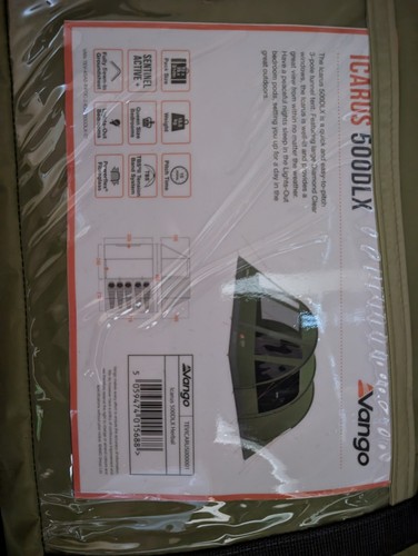 Vango icarus 500dlx person - vango,