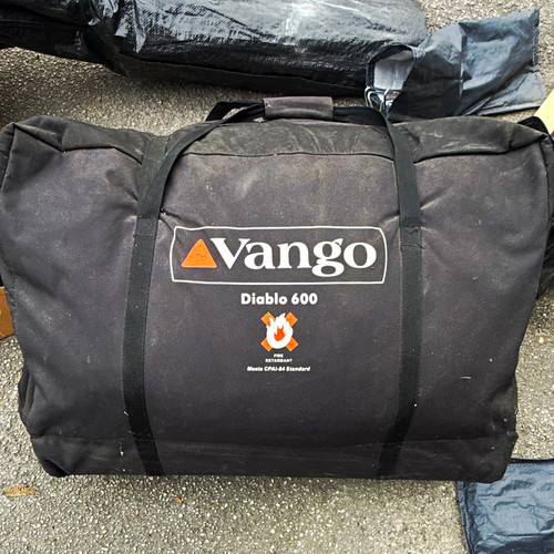 Vango diablo 600 black camping - black,