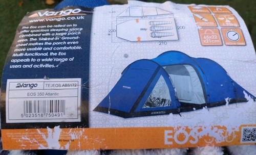 Vango 350 atlantic berth - vango, 3