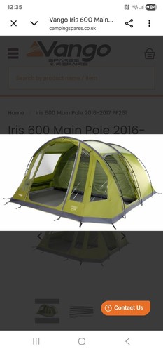 Vango iris 600 - person, family